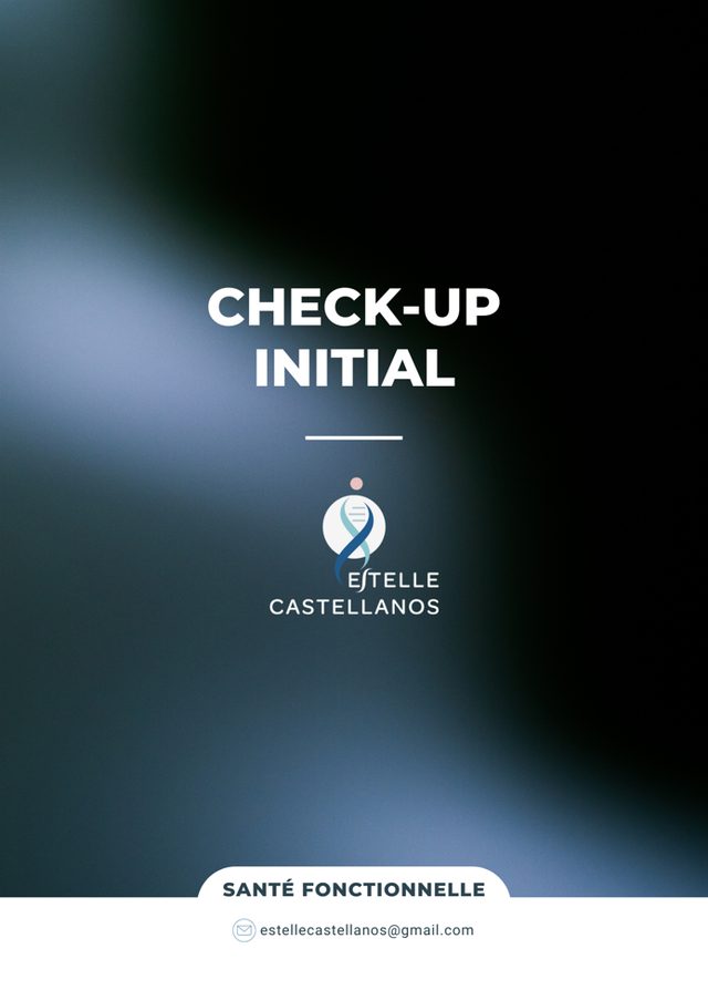 Check-up initial The Inner Blueprint, document remis après la consultation
